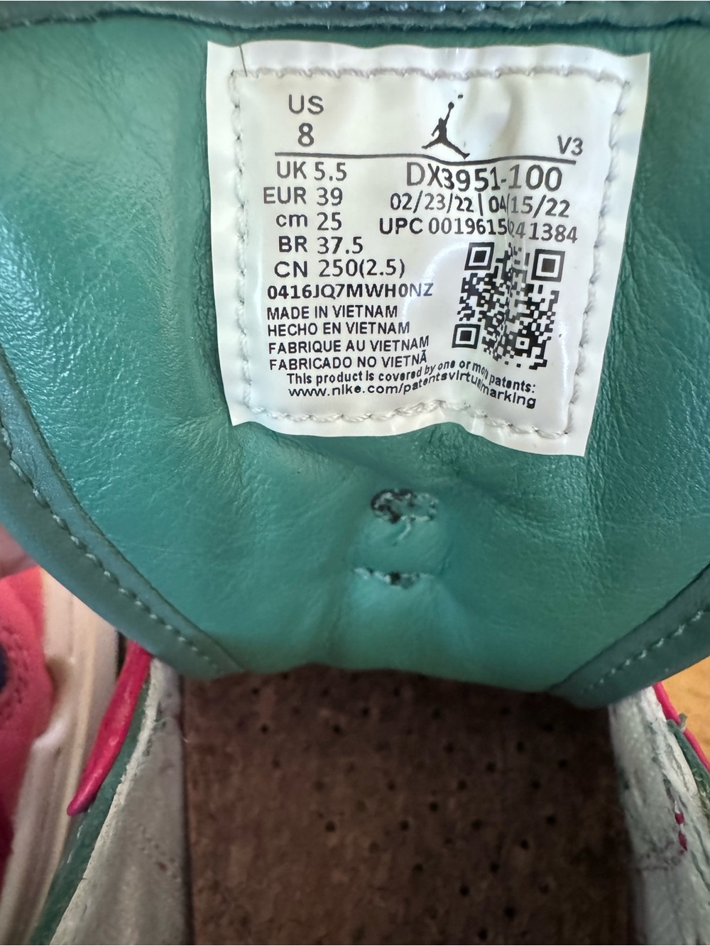 Wmns Air Jordan 1 Elevate Low platform 'Multi-Color' - Picture 9 of 10